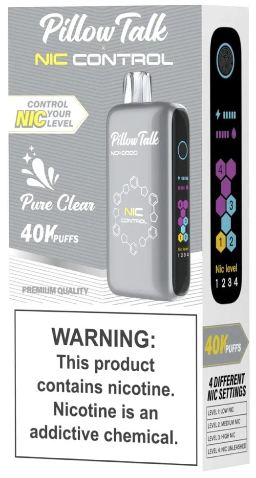 Pillow Talk 40000 5ct Box(TEXAS COMPLIANT) - Pure Clear