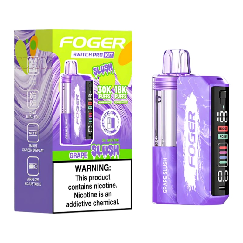 Foger Switch Pro 30K 5ct Box-Grape Slush