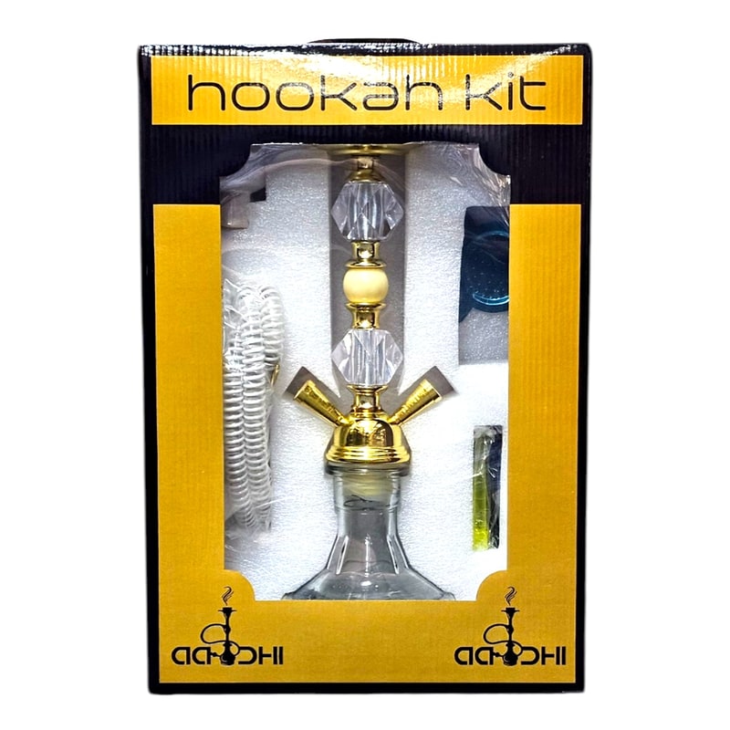 Aadhi Hookah Kit Gold Set