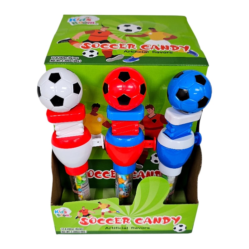 Kids Boom Soccer Candy 12ct Box