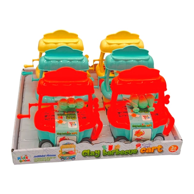 Kids Boom Clay Barbecue 6ct Box
