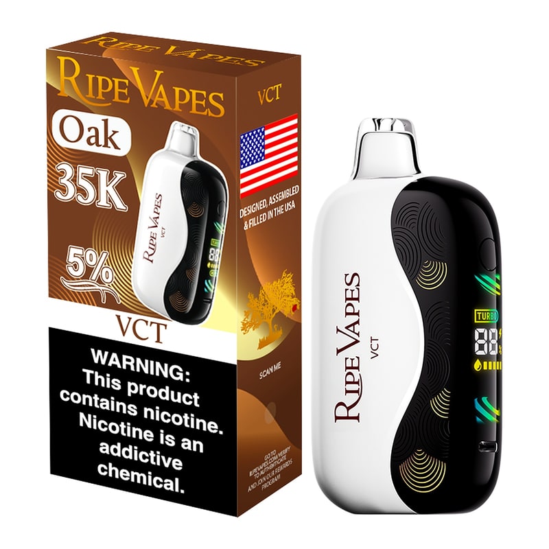 Ripe Vapes Oak 35k 5ct Box - VCT