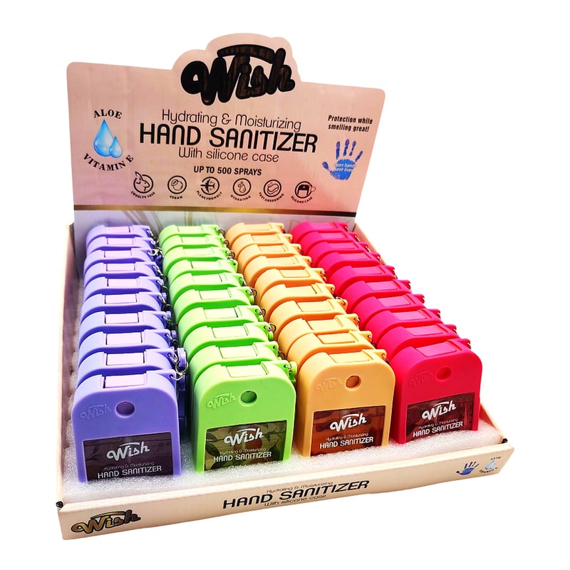 Wish Hand Sanitizer Keychain 40ct