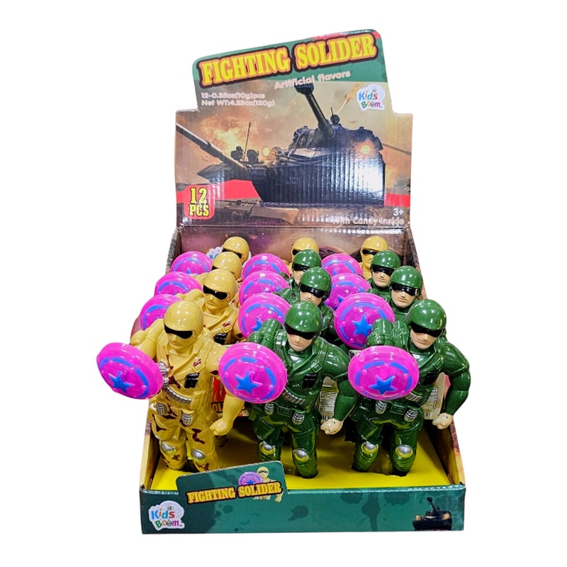 Kids Boom Fighting Solider -12ct