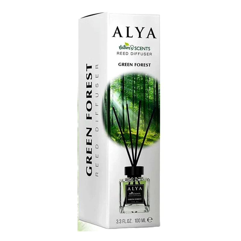 Alya Reed Diffuser 100ml -Green Forest