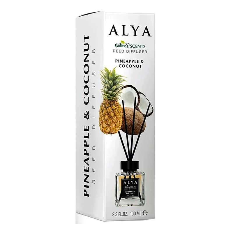 Alya Reed Diffuser 100ml -Pinaapple & Coconut