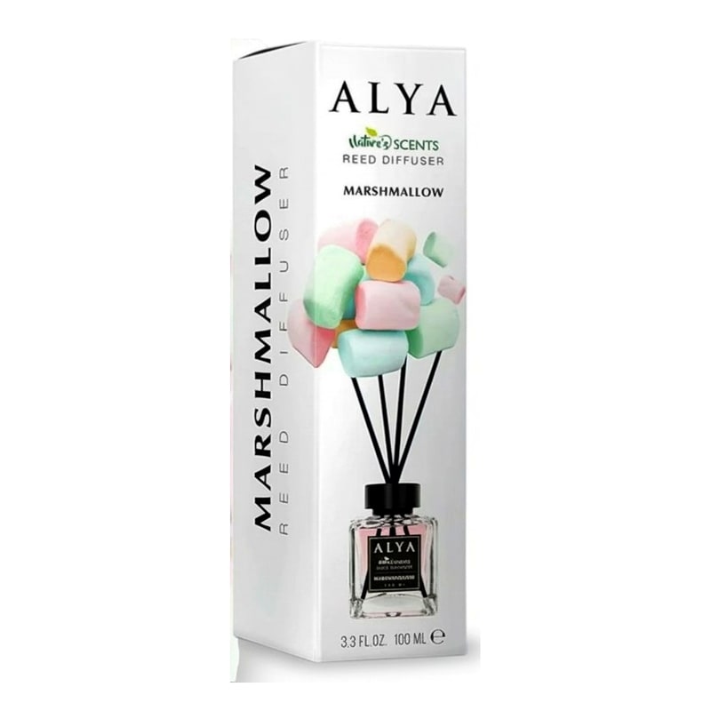Alya Reed Diffuser 100ml-Marshmallow