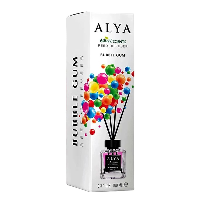 Alya Reed Diffuser 100ml-Bubble Gum