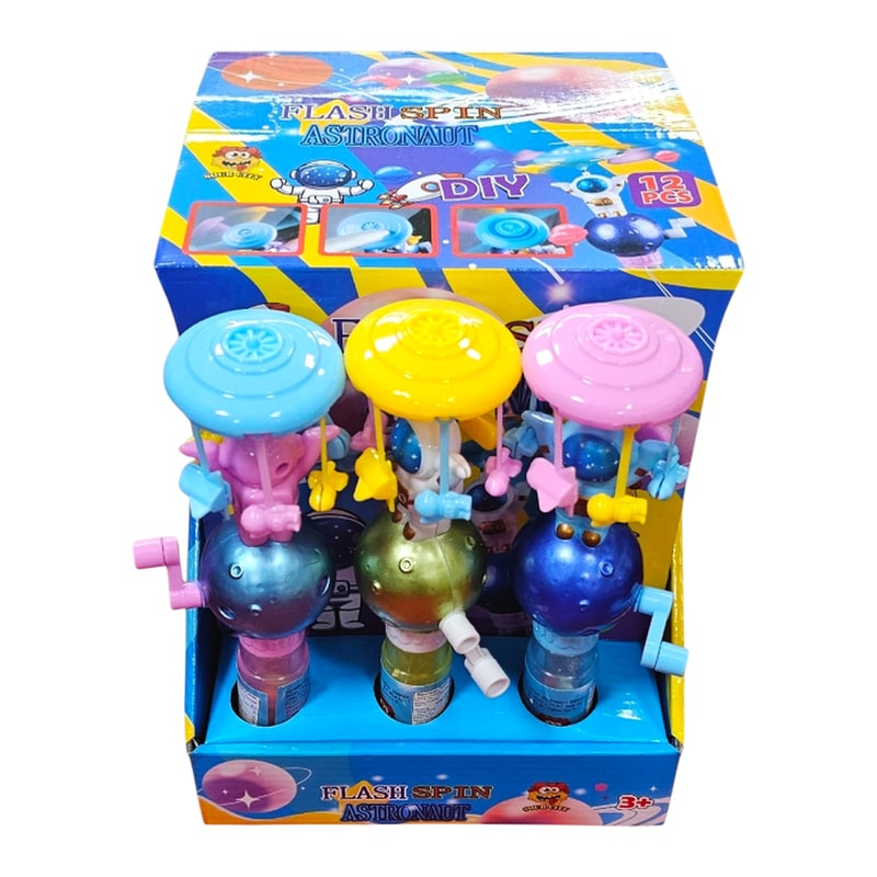 Sour City Flash Spin Astronaut 12ct
