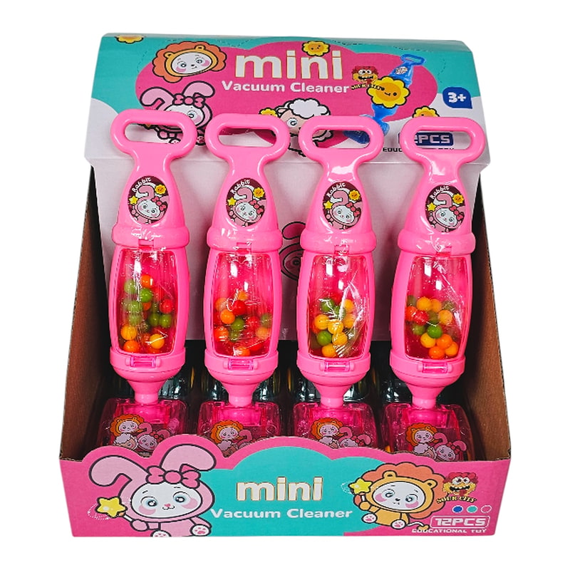 Sour City Mini Vacuum Cleaner Toy Candy 12ct