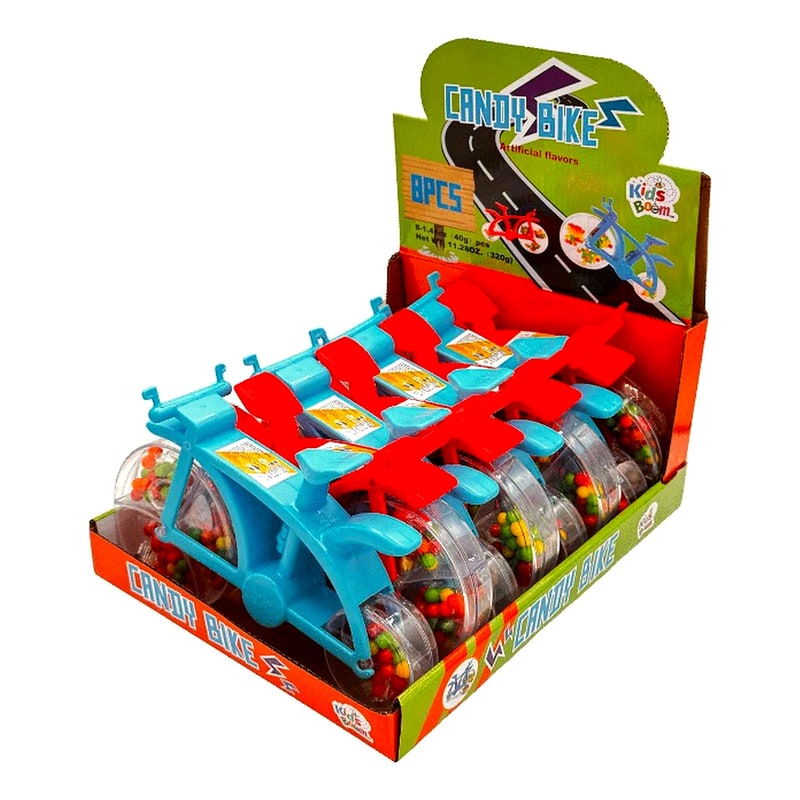 Sour City Toy Candy Bike 8ct