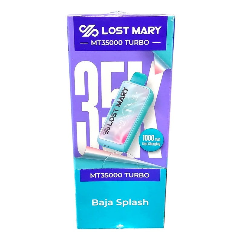 Lost Mary MT35000 Turbo 5ct Box - Baja Splash