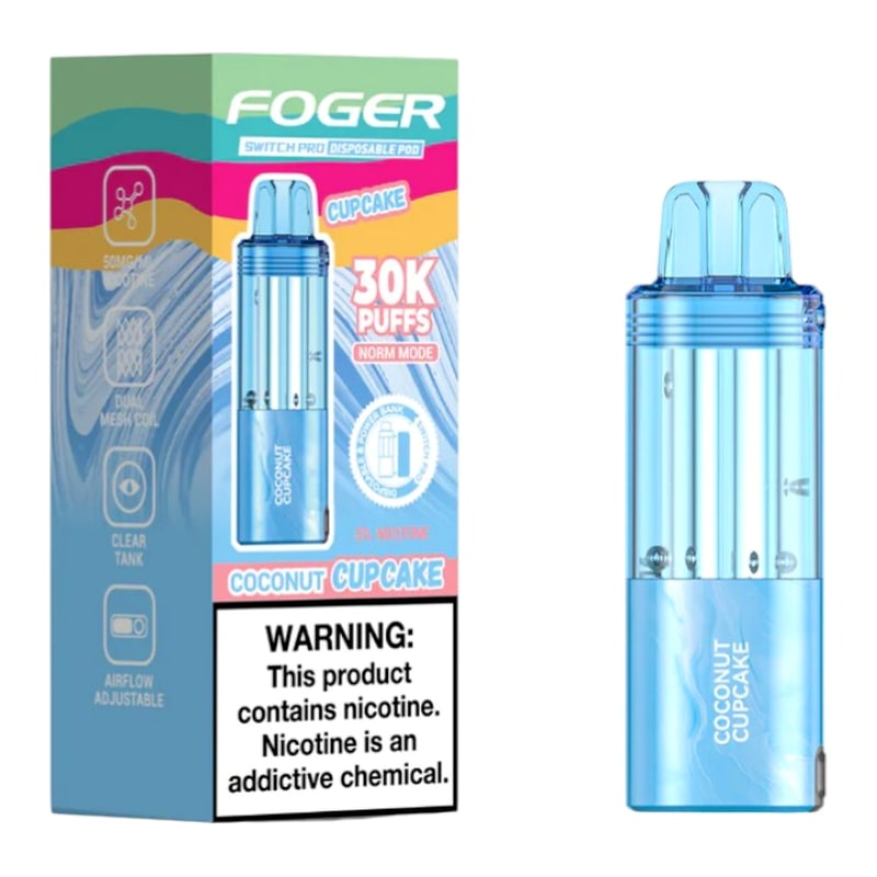 Foger Switch Pro POD 30K 5ct Box-Coconut Cupcake