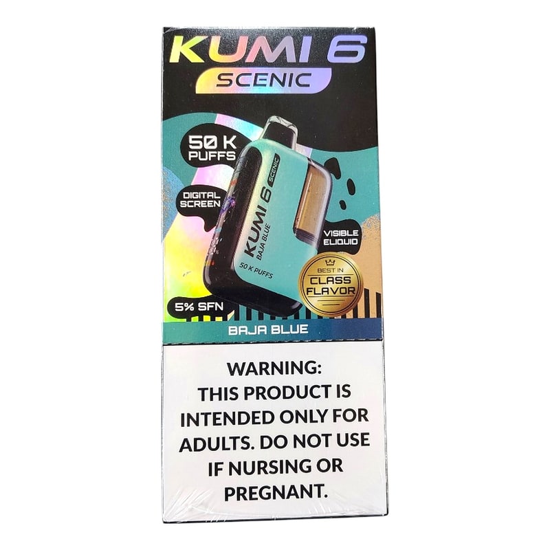 Kumi Scenic 50k Puff 5ct Box