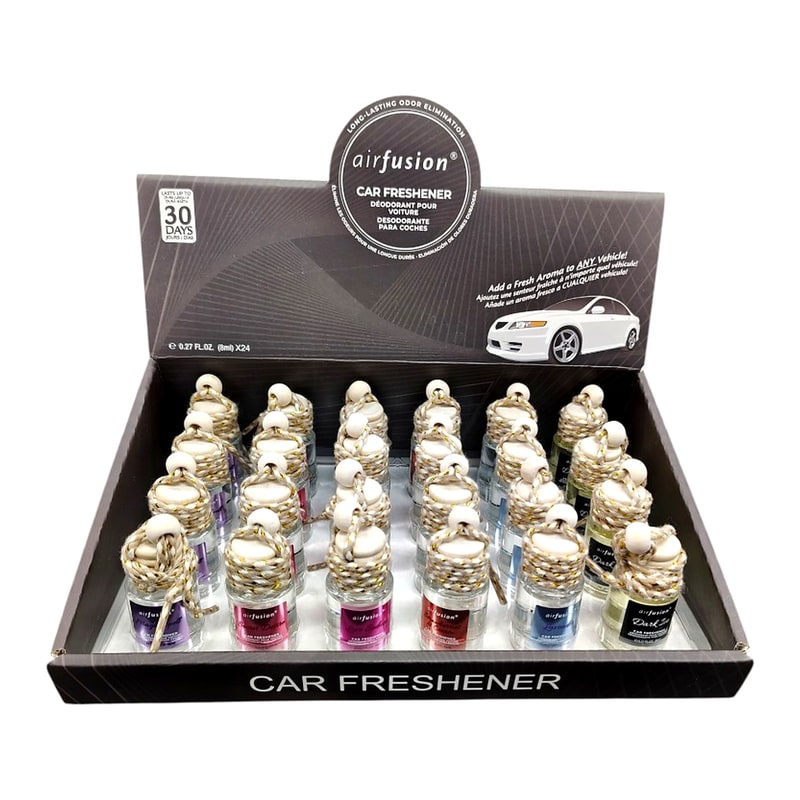 Air Fusion Car Freshener 24ct Display