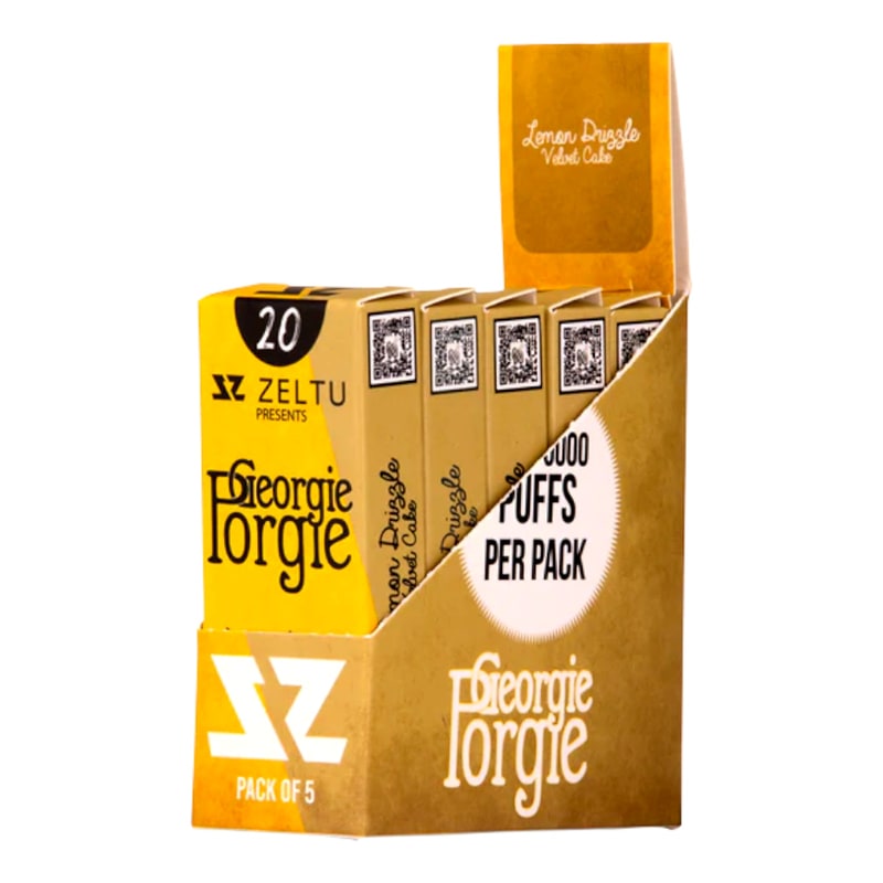 Zeltu X3 Pod 5ct Box-Lemon Drizzle Velvet Cake