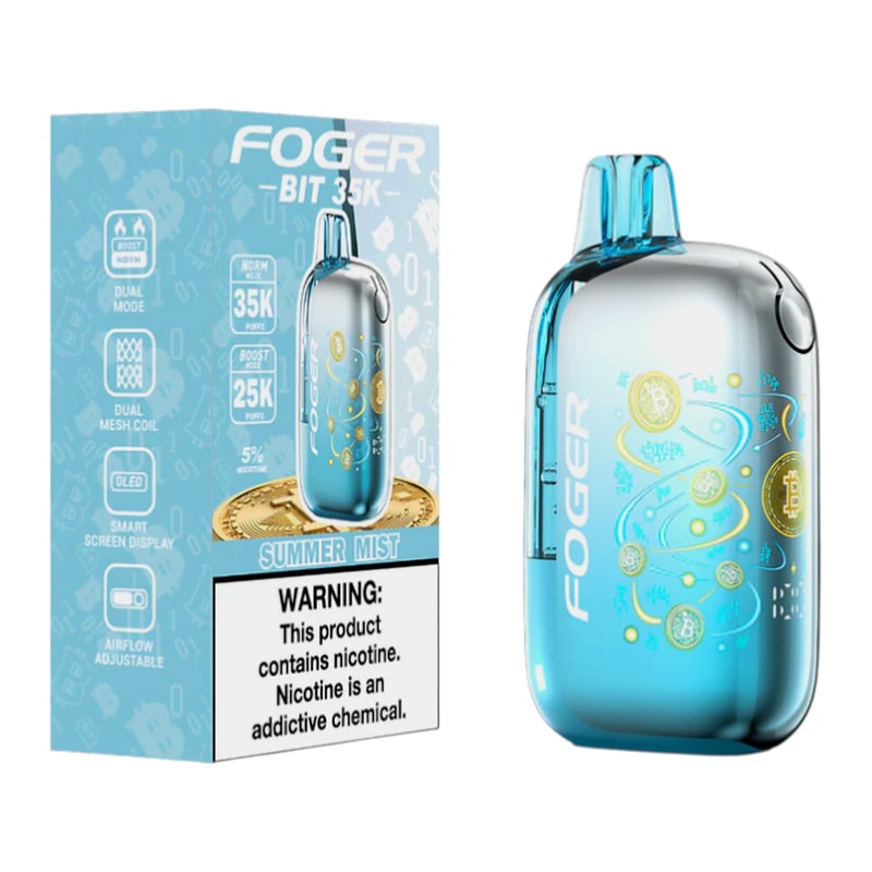 Foger Bit 35k Puff 5ct Box-Summer Mist
