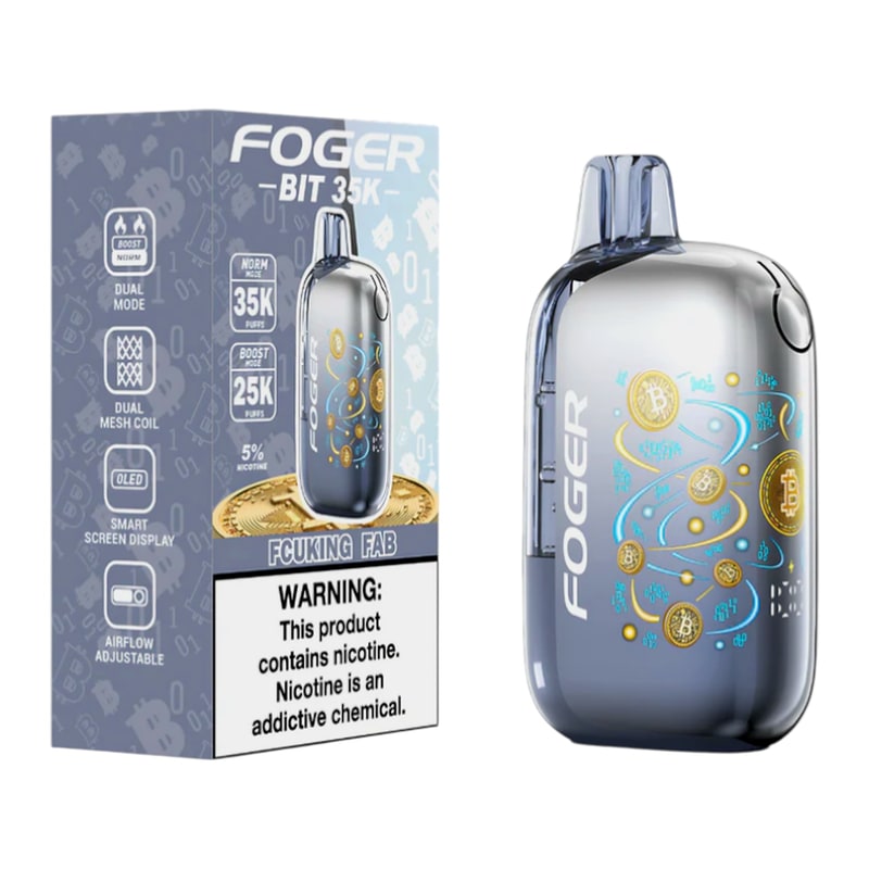Foger Bit 35k Puff 5ct Box-Fcuking Fab