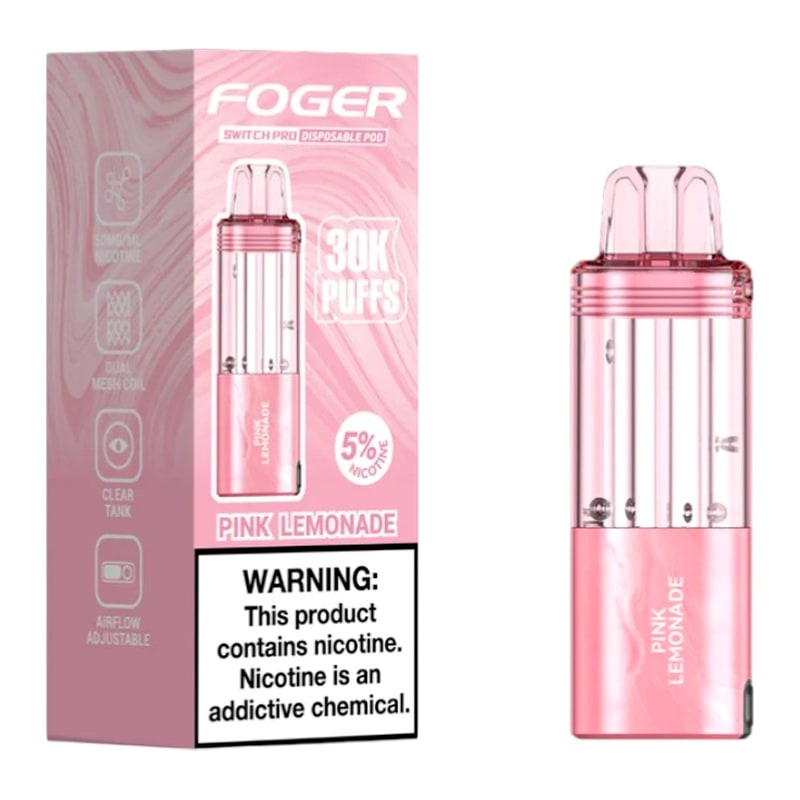 Foger Switch Pro POD 30K 5ct Box - Pink Lemonade