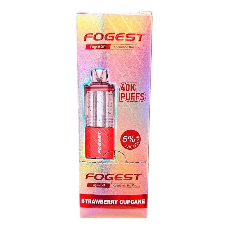 Fogest XP 40k Puff 5ct Box - Strawberry Cupcake