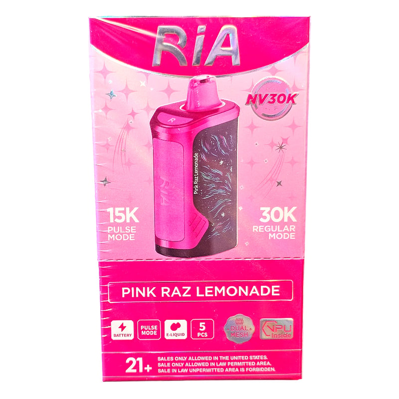 RIA NV30K 5ct Box-Pink Raz Lemonade