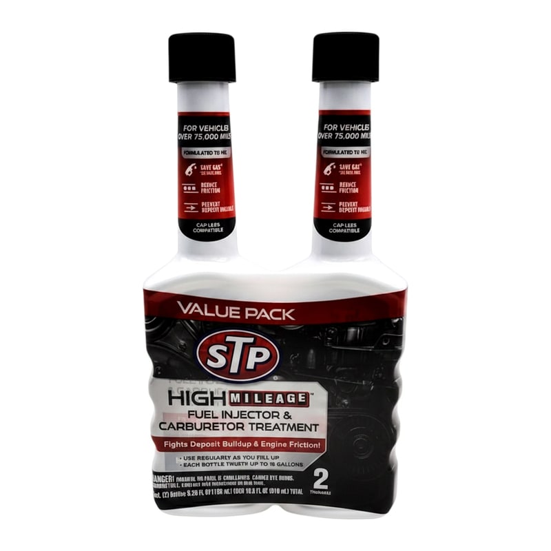 STP Fuel Injector & Carburetor Treatment 5.25oz Bottels 2pk