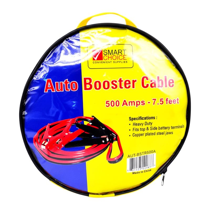 Smart Choice Auto Booster Cable 500AMP 7.5ft