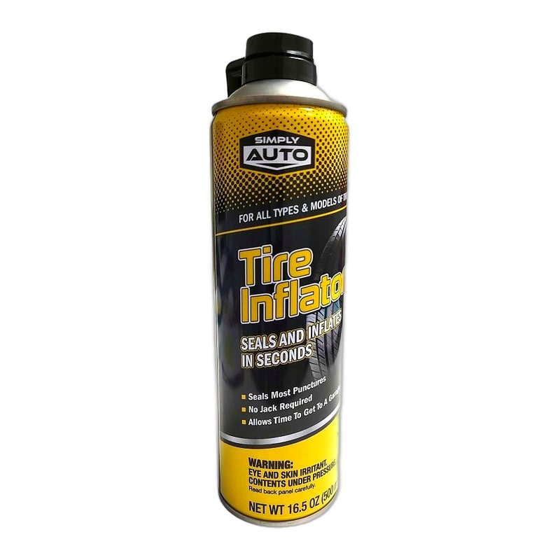 Simply Auto Tire Inflator With Hose 16.5oz