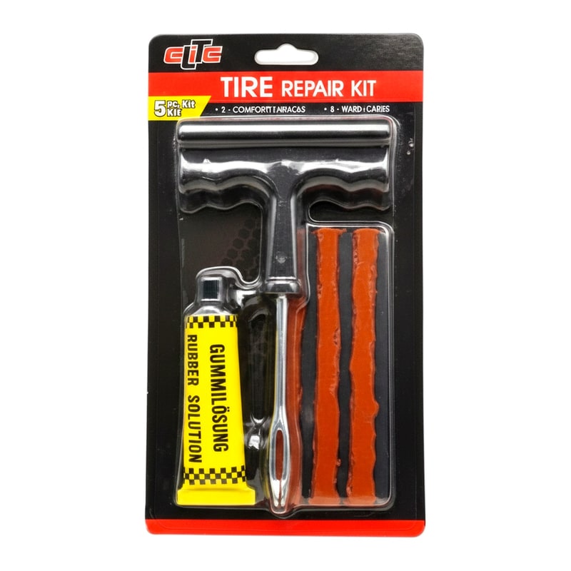 Elite Tire Repair 5 Piece Kit