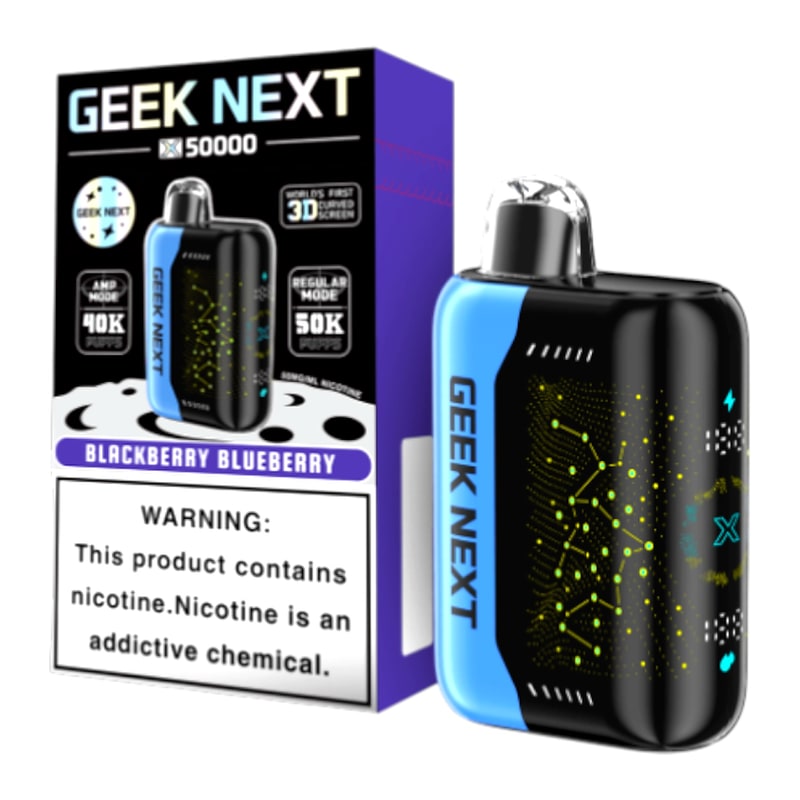 Geek Next X 50k 5ct Box - Blackberry Blueberry