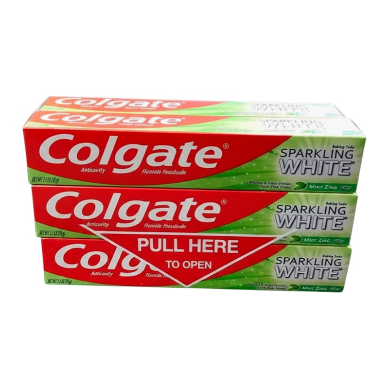 Colgate Toothpaste Sparkling White Mint 2.5oz