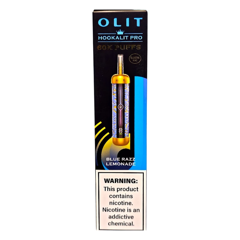 Olit Hookalit Pro 60k Puff - Blue Razz Lemonade