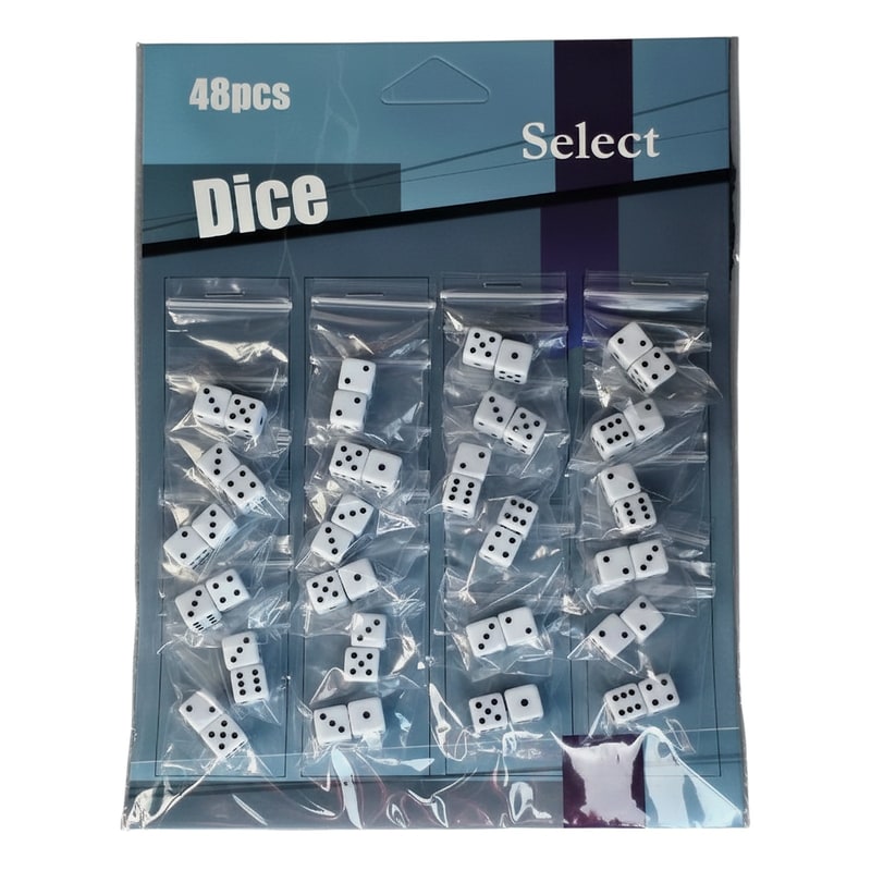 Dice Small 24ct Carded