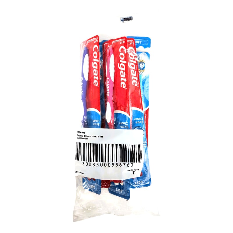 Colgate Soft Tooth Brush Extra Clean 6ct Pack