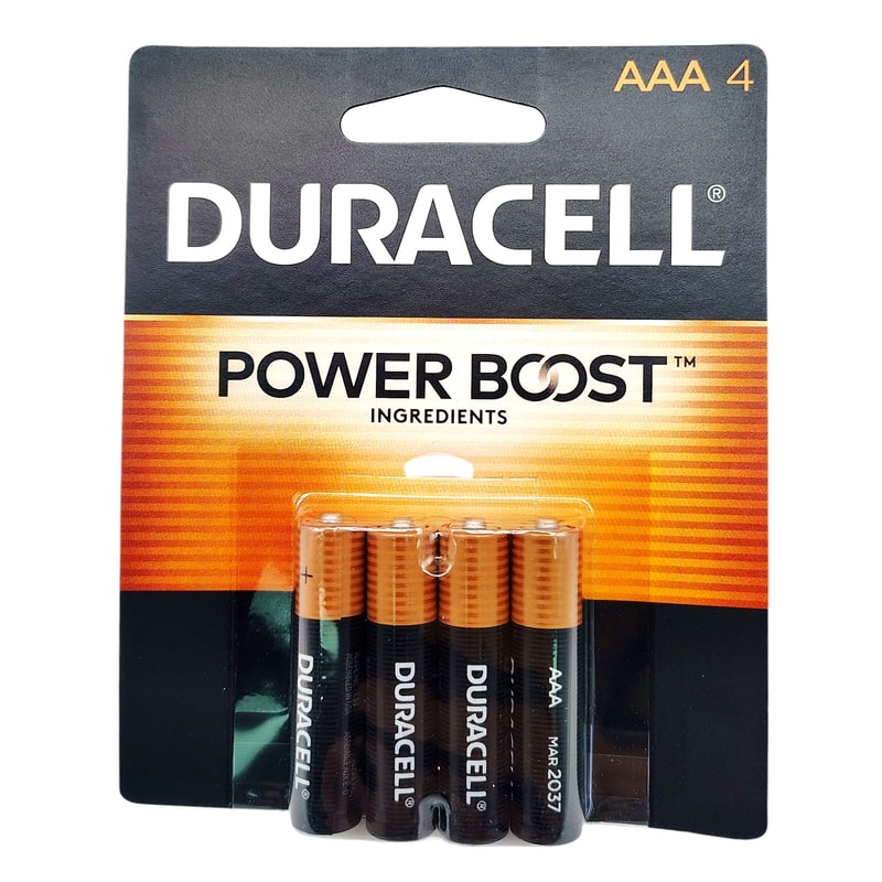 Duracell Battery -AAA 4PK