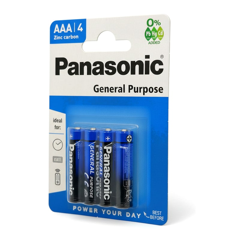 Panasonic Battery -AAA4PK