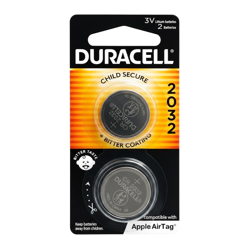 Duracell Lithium Battery 3V 2PK - 2032