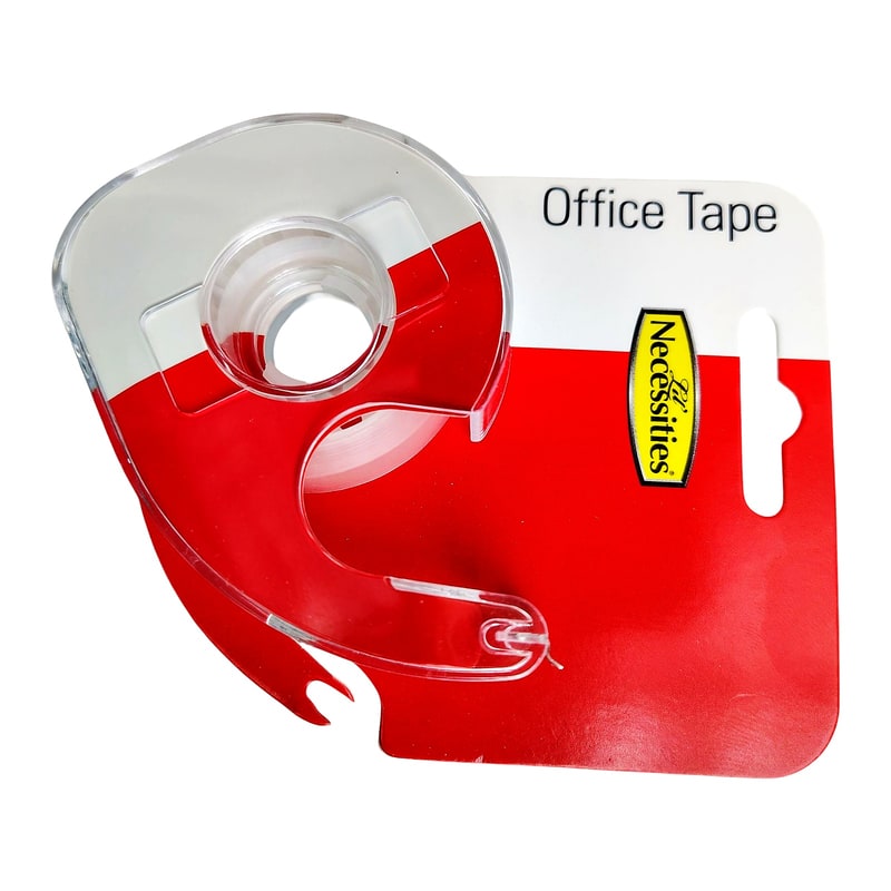 Lil' Auto Store -Transparent Office Tab 0.47'X787.0" -6ct Box