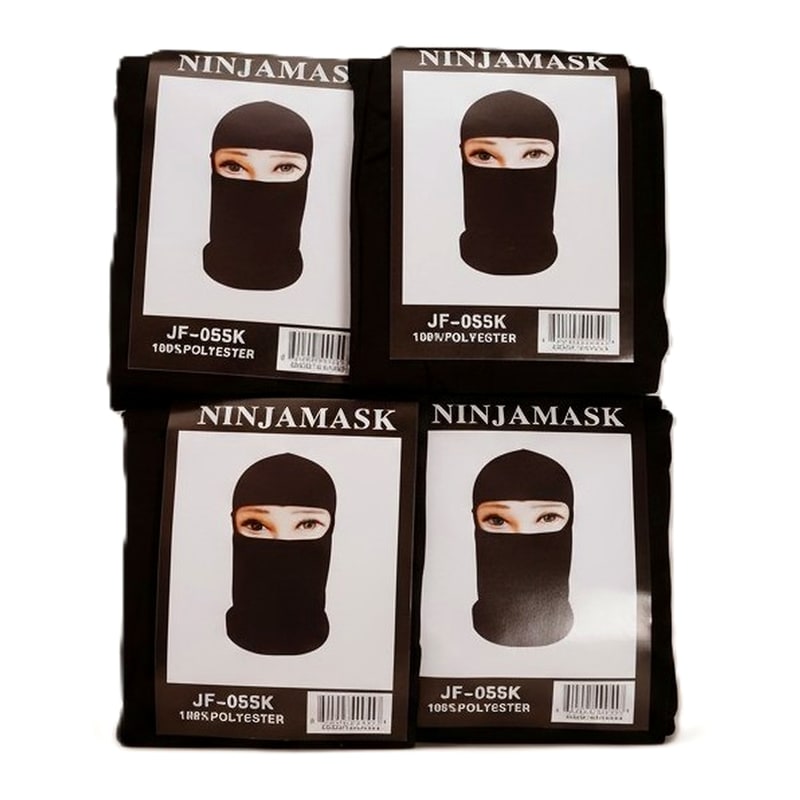 Ninja Face Mask-JF-055K Black