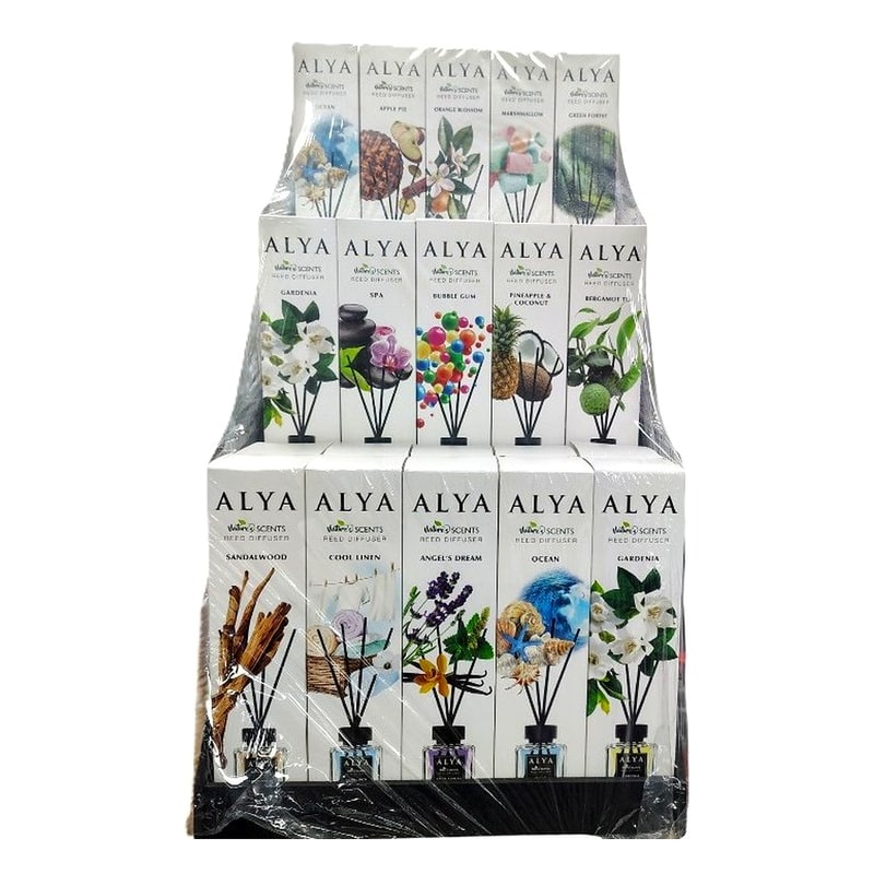 Display -Alya Reed Diffuser 30ct Display