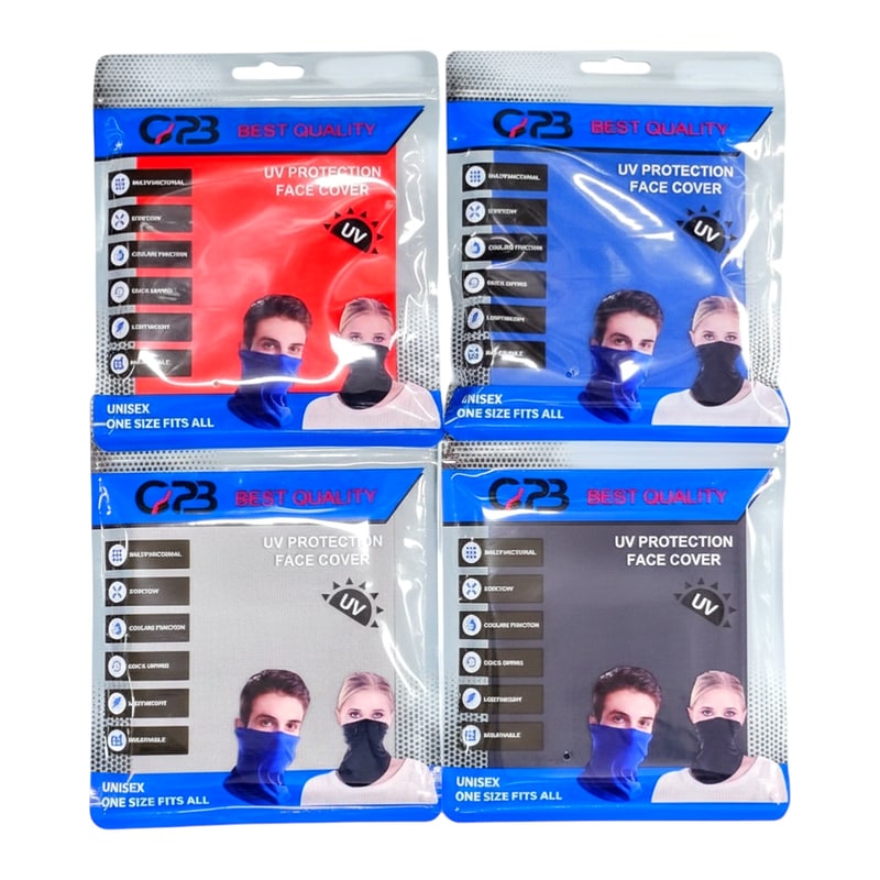 CPB UV Protection Face Cover Plain (FM-320) 12ct