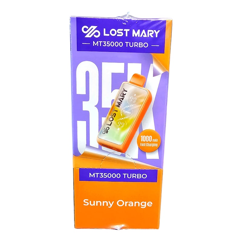 Lost Mary MT35000 Turbo 5ct Box - Sunny Orange