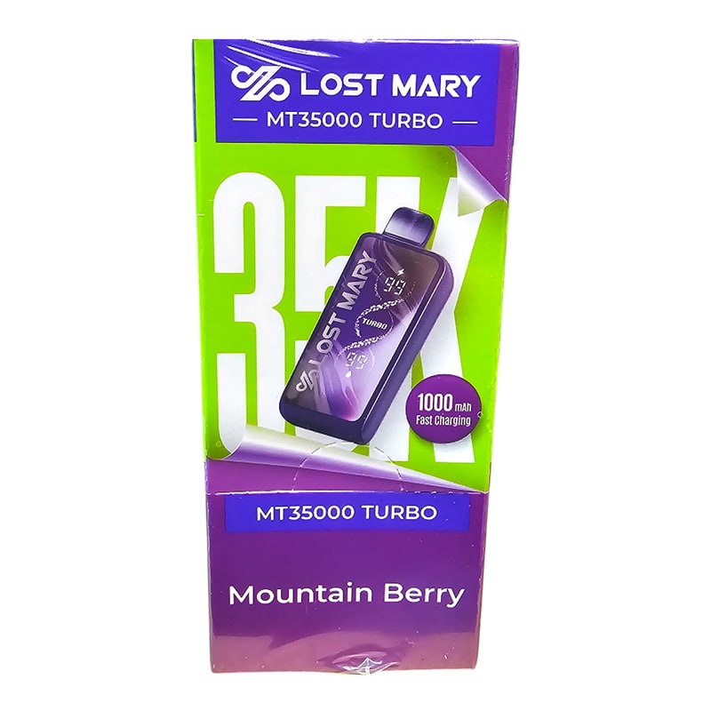 Lost Mary MT35000 Turbo 5ct Box - Mountain Berry
