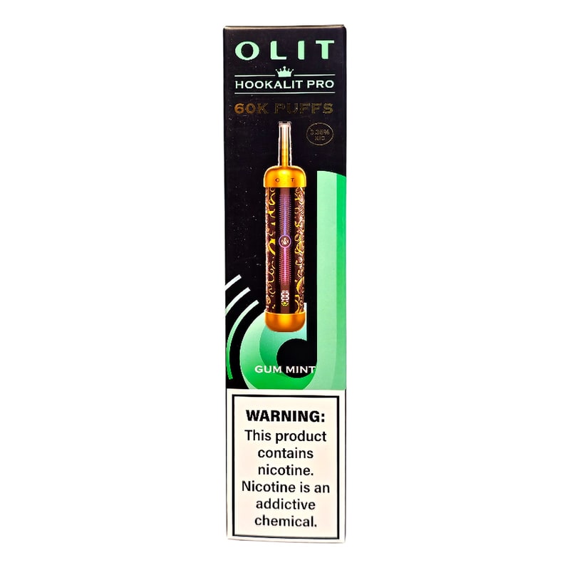 Olit Hookalit Pro 60k Puff - Gum Mint