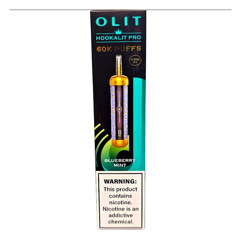 Olit Hookalit Pro 60k Puff - Blueberry Mint