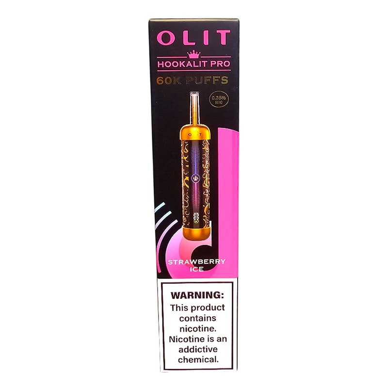 Olit Hookalit Pro 60k Puff - Strawberry Ice