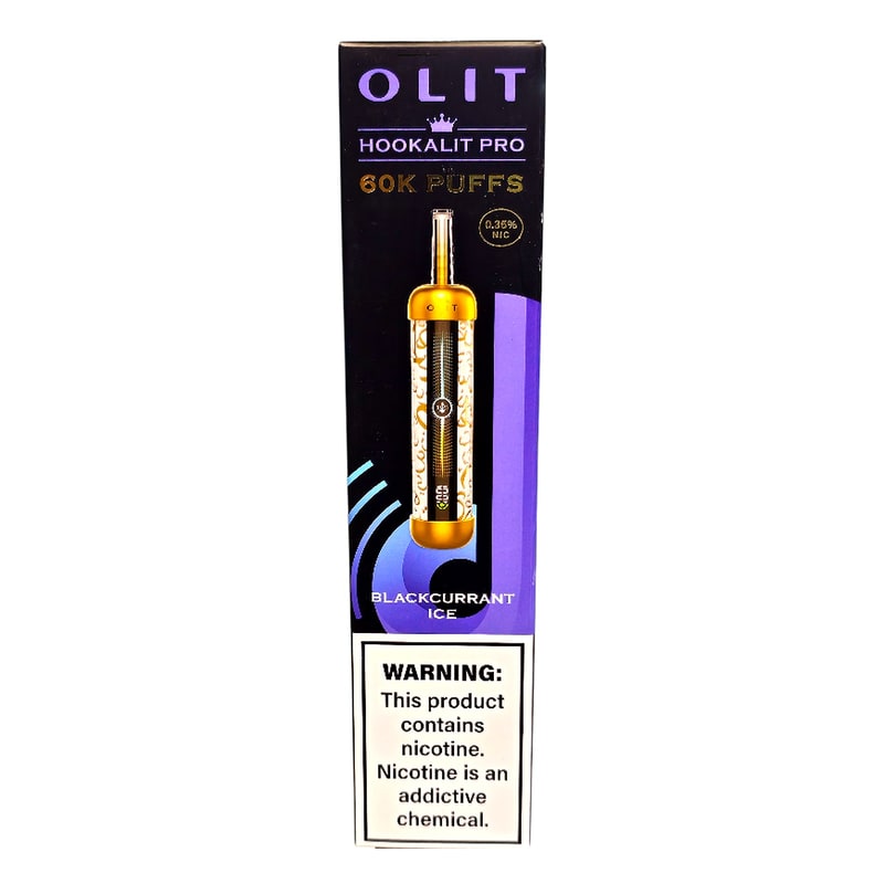 Olit Hookalit Pro 60k Puff - Blackcurrant Ice