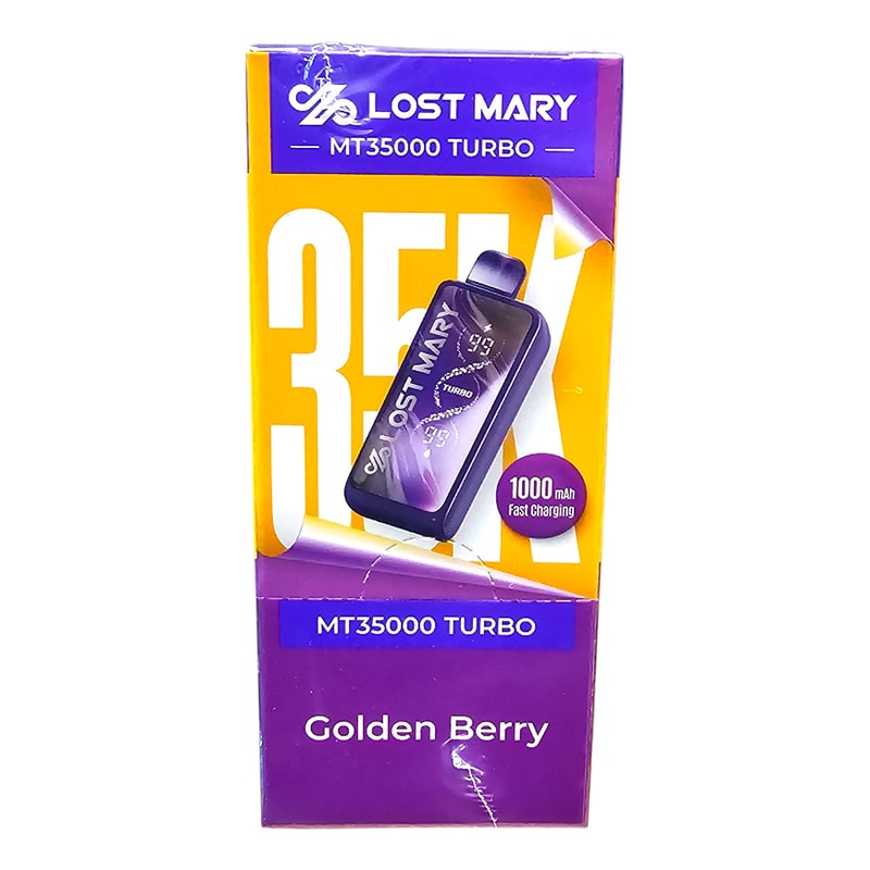 Lost Mary MT35000 Turbo 5ct Box - Golden Berry