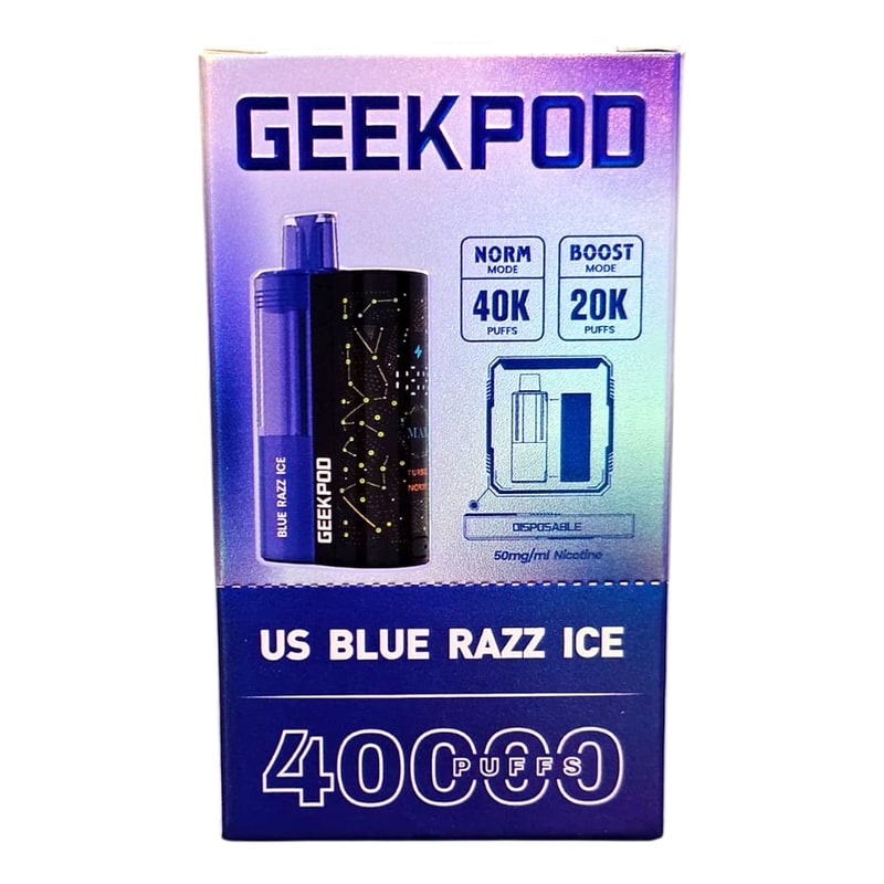 Geek Pod 40k Puff 5ct Box