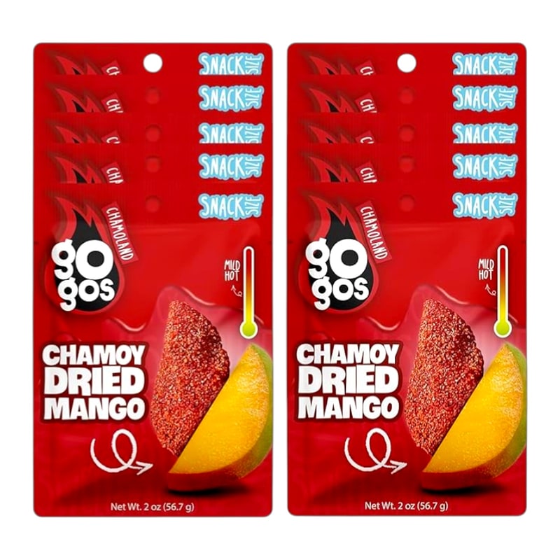 Gogos Hard Candy 2oz 10ct PK-Dried Mango
